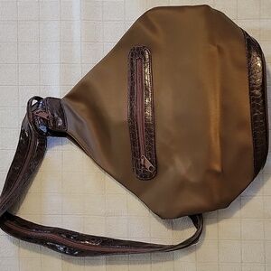 Brown Crossbody Bag/ Backpack